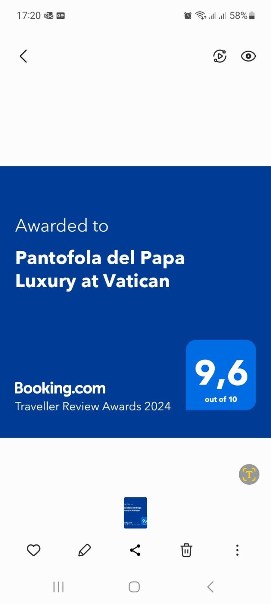 Pantofola Del Papa Luxury At Vatican Apartment Rome Exterior photo
